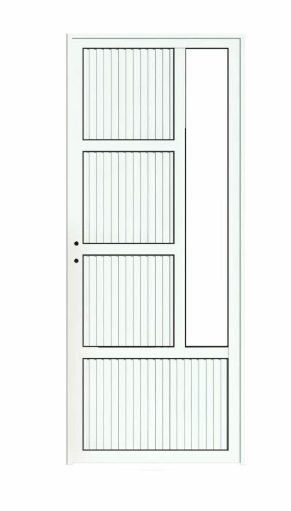 Puerta acanalada vidrio lateral (1)
