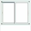 Ventana corrediza vidrio entero